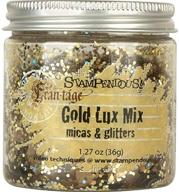 stampendous frl02 mica glitter gold logo