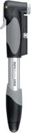 🚴 topeak mini dxg masterblaster bike pump, silver/black, 9.1" x 1.9" x 1.3" - seo-optimized rewrite: topeak mini dxg masterblaster bike pump, silver/black, compact size of 9.1" x 1.9" x 1.3 logo