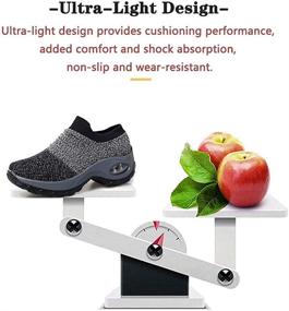 img 3 attached to Cenim Breathable Athletic Walking Sneakers for Women - Athletic Shoes