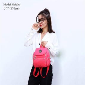 img 2 attached to Echofun Waterproof Backpack Shoulderbag Rucksack: Stylish Women's Handbags & Wallets