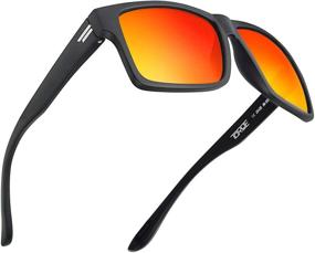 img 2 attached to 😎 TOROE Unbreakable Polycarbonate Polarized Sunglasses