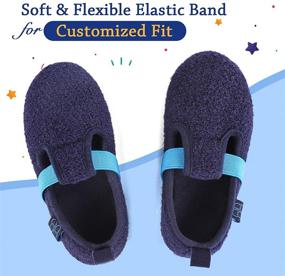 img 3 attached to 👟 HomeTop Stretchable Elastic Boys' Shoes - Anti Skid Slippers for Maximum Comfort