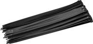 🔗 amazon basics 18-inch/450mm black multi-purpose cable ties - 50-piece pack logo