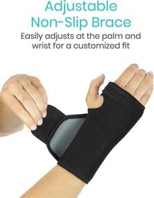 img 2 attached to Relieve Tendinitis Discomfort with Vive Wrist Brace Compression