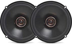 img 1 attached to 🔊 Infinity Reference Series 6.5" 165W 2-Way Coaxial Car Speakers, Shallow-Mount 6-1/2" (160mm) Coaxial Speaker in Black