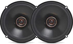 img 2 attached to 🔊 Infinity Reference Series 6.5" 165W 2-Way Coaxial Car Speakers, Shallow-Mount 6-1/2" (160mm) Coaxial Speaker in Black