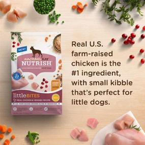 img 2 attached to Rachael Ray Nutrish Natural Dry Dog Food (2 Pack, Small Bites - Chicken & Veggies)