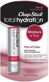 img 1 attached to ChapStick Total Hydration Merlot 0.12 oz (Pack of 3): Ultimate Lip Care Bundle for Moisturized and Nourished Lips