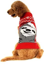 img 2 attached to 🐕 Stay Festive with the Alex Stevens Slothy Christmas Dog Sweater - Perfect Mock Turtleneck Style!