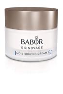 💧 babor skinovage moisturizing cream: hydrating hyaluronic acid moisturizer for normal to dry skin with 24 hour moisture logo