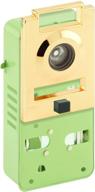 🚪 non-electric brass door chime with 200-degree viewer - defender security u 10814 logo