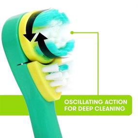 img 3 attached to 🔥 Зубная щетка Firefly Clean N' Protect Spongebob Power: антибактериальный чехол и улучшенная мощность очистки