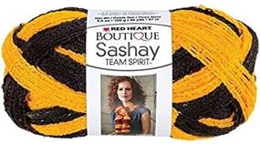 img 3 attached to ❤️ Gold/Black RED HEART Boutique Sashay Team Spirit Yarn