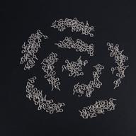 versatile and durable rosenice 500pcs screw eye pin for jewelry making and crafting needs logo