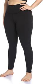 img 4 attached to 👖 Stylish and Comfortable Colorfulkoala Women's Plus Size Buttery Soft High Waisted Yoga Pants: Your Perfect Full-Length Leggings for Enhanced Workouts