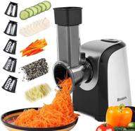 🥗 efficient electric vegetable graters: professional salad maker for quick slicing & shredding in kitchen логотип