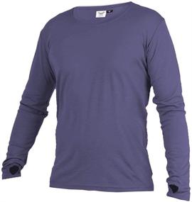 img 4 attached to 👕 Merino 365 Longsleeve Thumbloops: Large Men's Active Clothing for Versatile Comfort