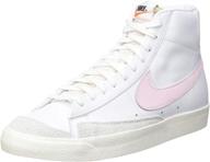 👟 blazer mid vntg white black men's athletic shoes: classic style with modern comfort логотип