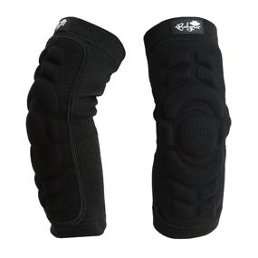 img 4 attached to 👕 Bodyprox Elbow Protection Pads - Pair of Medium Elbow Guard Sleeves for Enhanced Safety