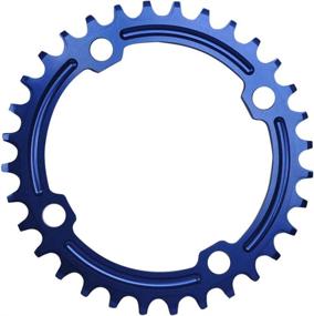 img 2 attached to UPANBIKE Bike Narrow Wide Chainring: Round Shape Single Chain Ring 32T 34T 36T 38T - 104 BCD