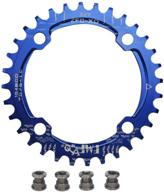 upanbike bike narrow wide chainring: round shape single chain ring 32t 34t 36t 38t - 104 bcd logo