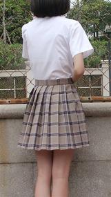 img 1 attached to 👗 Dlynmoo Pleated Skater Dress for Girls' Uniform Clothing