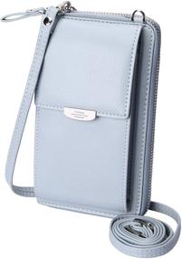 img 4 attached to Kukoo Small Crossbody Wallet Credit Women's Handbags & Wallets