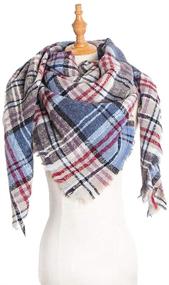 img 1 attached to Wander Agio Infinity Surface Scarves Women's Accessories for Scarves & Wraps