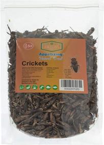 img 4 attached to Natural Dried Crickets: Premium Food for Bearded Dragons, Wild Birds, Chicken, Fish, and Reptiles - 8 oz Resealable Bag - Veterinary Certified Nutrition