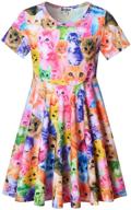 🦄 girls' clothing: unicorn sleeve dresses for little ones logo