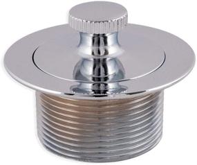 img 1 attached to 🛀 Innovative Eastman 35233 Lift-n-Turn Bathtub Drain: 1-1/2-inch Strainer & Stopper with Chrome Finish