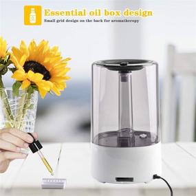 img 2 attached to Увлажнитель воздуха с эфирным диффузором "LoiStu Humidifier Essential Diffuser Shut Off