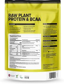 img 3 attached to Vivo Life Perform Vegan Protein Powder - Banana & Cinnamon 🍌 Flavor, 26 Servings - 988g, BCAA Pea & Hemp Blend Plant-Based Protein Shake