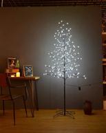 🎄 leruckdite led tree ball light 6ft 208l led christmas tree decorations: stunning indoor/outdoor artificial light decoration for bedroom and home логотип