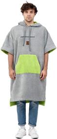 img 3 attached to CULTHOOD Changing Towel Poncho Pocket Sports & Fitness for Water Sports