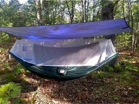 img 1 attached to 🌧️ Hammock Bliss All Purpose Waterproof Shelter: The Ultimate Gear for Rain-Free Hammock Camping