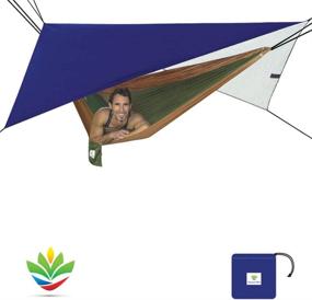 img 4 attached to 🌧️ Hammock Bliss All Purpose Waterproof Shelter: The Ultimate Gear for Rain-Free Hammock Camping