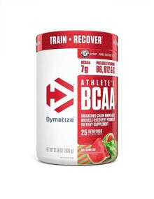 img 4 attached to 🍉 Dymatize Athlete's BCAA Watermelon Supplement - Boost Performance with Amino Acids (10.58 oz)