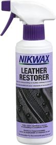 img 2 attached to Revitalize and Protect Your Leather: Nikwax Leather Restorer, 10 fl. Oz.