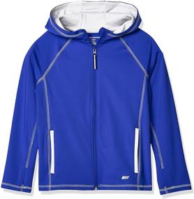 img 3 attached to 👕 Versatile and Stylish: Amazon Essentials Boys' Full Zip Active Clothing and Jackets & Coats