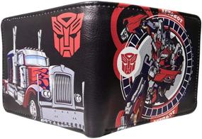 img 3 attached to Xi Yin Superhero Character Wallet: Stylish Men's Wallet for Cards and Money Organization