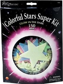 img 1 attached to Discover a Galaxy in Your Room with Great Explorations Colorful Stars Super