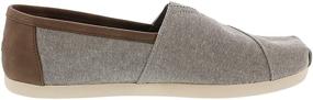 img 2 attached to 👟 Frost Chambray Men's Alpargata Shoes by TOMS: Comfort and Style at Its Finest