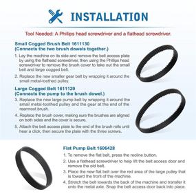 img 1 attached to 🔧 LANMU Replacement Compatible Bissell Revolution: Enhance Cleaning Efficiency with a Perfect Fit!