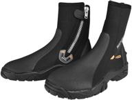 🏄 seac pro hd 6mm neoprene wetsuit boots: enhanced comfort with side zipper logo