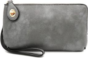 img 4 attached to 👜 Stylish Women's Crossbody Wristlet Clutch: Exceptional Handbags & Wallets for Ladies