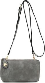 img 3 attached to 👜 Stylish Women's Crossbody Wristlet Clutch: Exceptional Handbags & Wallets for Ladies