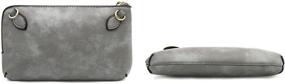 img 2 attached to 👜 Stylish Women's Crossbody Wristlet Clutch: Exceptional Handbags & Wallets for Ladies