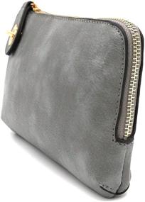 img 1 attached to 👜 Stylish Women's Crossbody Wristlet Clutch: Exceptional Handbags & Wallets for Ladies