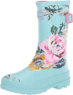 🌧️ joules boys rainboots rain blue: stylish & durable boys' shoes for all-weather play logo